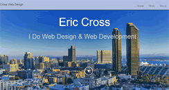 Desktop Screenshot of crosswebdesign.net